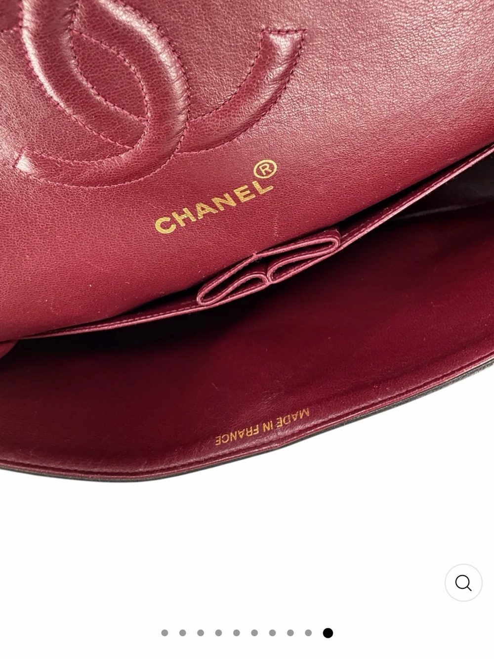Vintage CHANEL Classic Double Flap MM Bag - Picture 9 of 9